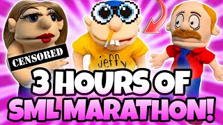 3 HOURS OF SML MARATHON FUNNIEST JEFFY VIDEOS [upl. by Kristie]