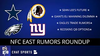 NFC East Rumors Giants QB News Golden Tate  Eagles Free Agency Redskins Trade Rumors Sean Lee [upl. by Sivrep]