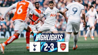 TOTTENHAM HOTSPUR 23 ARSENAL  PREMIER LEAGUE HIGHLIGHTS [upl. by Nairot]