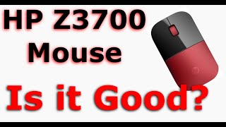 HP Z3700 stylish wireless mouse review unboxing connecting testing [upl. by Trilbi922]