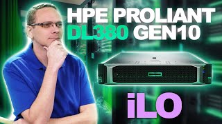 HPE ProLiant DL380 Gen10 iLO5 Update  iLO5 Standard to Advanced License  Remote Access [upl. by Nosduh]