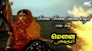 Chinna Chinna Vannakuyil Full Video Song 4K UHD Remastered  Mohan  Revathi  Ilaiyaraaja  SPE [upl. by Gerianne]