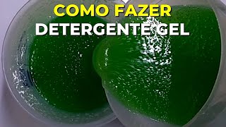 Como fazer detergente gel [upl. by Oesile]