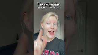 Vow of Deception bookreview mafiaromancebooks darkromance bookseries booktubecommunity [upl. by Brandice586]