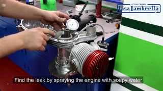 Casa Lambretta SS Performance kit fitting guide  pressure test [upl. by Cud]