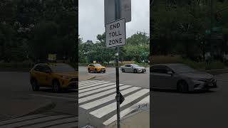 shorts Congestion Pricing signs up in New York City [upl. by Ahsini]