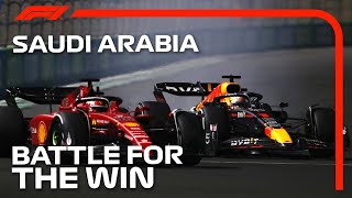 Max Verstappen And Charles Leclercs Fight For The Win  2022 Saudi Arabian Grand Prix [upl. by Nylle794]