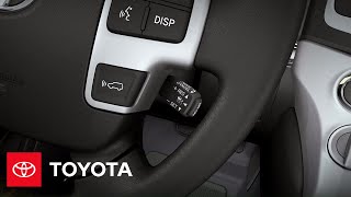 2013 Land Cruiser HowTo Dynamic Radar Cruise Control  Toyota [upl. by Adnaw793]