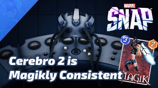 Cerebro 2 is Magikly CONSISTENT  Marvel SNAP Deck Highlight [upl. by Keelby797]