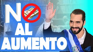 aumento al SALARIO MINIMO el salvador 2024 bukele bukele elsalvador nayibbukele 2024 [upl. by Steven18]