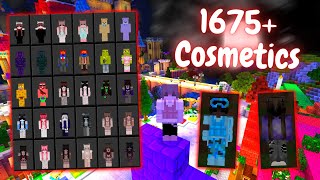 ✅1675 SKINS with Custom Capes skin pack MCBE  Tutorial 120 [upl. by Ennaerb490]