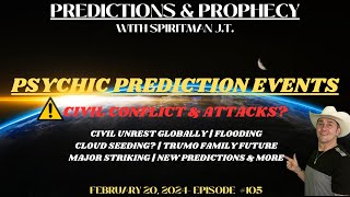 Psychic PREDICTION Events ⚠️ Cilvil Conflict amp Attacks predictions [upl. by Ahsratan412]