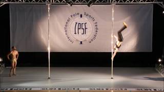 ULTRA POLE CHAMPIONSHIPS 2016 DMITRII POLITOV v CESAR CLAVEL – WORLD POLE SPORT [upl. by Enra]