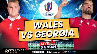 Wales vs Georgia Rugby World Cup 2023 Live Commentary [upl. by Leoy226]