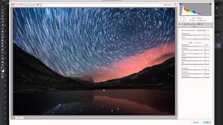 Tutorial Photoshop come realizzare uno startrail [upl. by Nej]