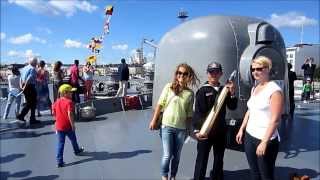 JDS Kashima 3508  Video Tour of Ship  Helsinki Harbor Finland [upl. by Eilyac884]