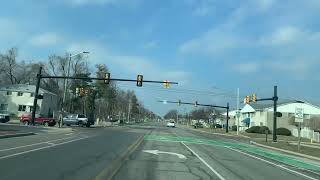 Driving to Ferndale Michigan from Royal Oak Michigan 🇺🇸March 2023 [upl. by Tab894]