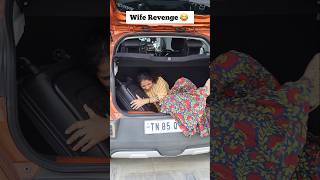 💯 Wifes Revenge💢  😱 real end twist 🤣 shorts trending funny comedy bhuvijegan viralvideo [upl. by Onurb189]