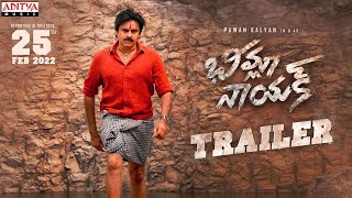 Bheemla Nayak Official Trailer  Pawan Kalyan Rana Daggubati  Trivikram  SaagarKChandra  ThamanS [upl. by Sallee816]