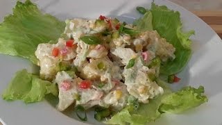 Caribbean Potatoes Salad Part 2  Recipes By Chef Ricardo [upl. by Aymahs511]