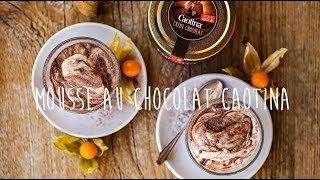 Recette Caotina Mousse au Chocolat [upl. by Secor]