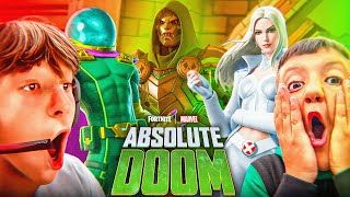 DEFEATING ALL ABSOLUTE DOOM FORTNITE BOSSES ft Beasty Shawn [upl. by Mcgrath]