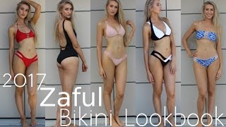 2017 Affordable Bikini Lookbook ♡ ZAFUL Review 13 Styles ♡ [upl. by Quinby]