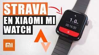 Sirve para TODO Strava en Xiaomi Mi Watch o cualquier WearOS [upl. by Jacquelynn]