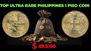 TOP ULTRA RARE 1 PISO 1996 COINS WORTH THOUSAND OF DOLLAR [upl. by Rawdan]