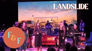 F amp F cover quotLandslidequot by Stevie Nicks Chicks arrangement from the Reunion Concert [upl. by Llennoc]