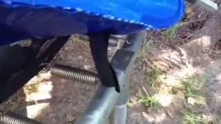 Trampoline Spring Safety Pad Installation Helpful Tips [upl. by Rock]