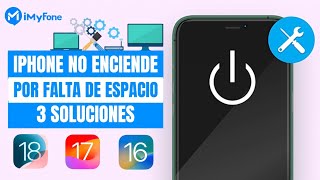 【3 Formas efectivas】Mi iPhone no enciende por falta de espacio [upl. by Tnilf]