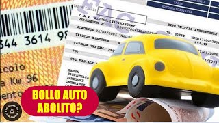 Bollo auto abolito Ecco tutte le esenzioni e le agevolazioni [upl. by Erwin]