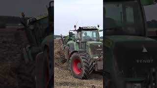 Deep Ploughing with Fendt 939  Fendt 930  Van Werven [upl. by Nyleve154]