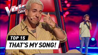 Coaches get SURPRISED by their OWN SONGS on The Voice Blind Auditions [upl. by Llerrac]