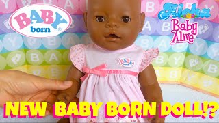 New Baby Born African American Doll with Magic Pacifier amp Musical Potty Unboxing amp Feeding [upl. by Ettezzus516]