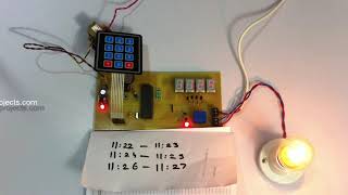 Load Shedding Time Management With Programmable Interface [upl. by Calabresi]