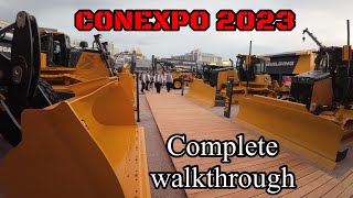 2023 Conexpo show in Las Vegas complete full walkthrough This place is huge with cool equipment [upl. by Sac447]