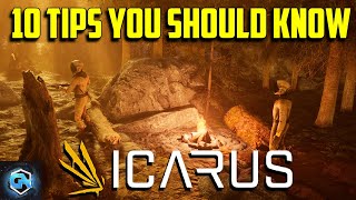 10 Icarus Tips You Should Know and Tricks to help you Survive Icarus Survival Guide [upl. by Aran778]