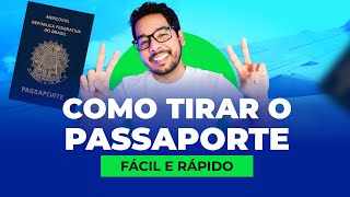 COMO TIRAR O PASSAPORTE  PASSO A PASSO ATUALIZADO [upl. by Reggie]