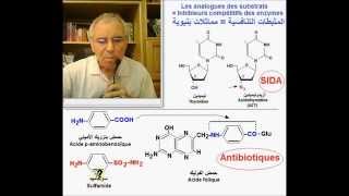 Enzymes Inhibiteurs compétitifs version Ar أنزيمات مثبطات تنافسية [upl. by Assenej]