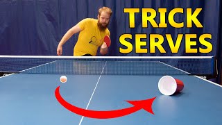 Table Tennis  Advanced Table Tennis Serving Tips [upl. by O'Neil493]