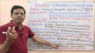 Hematinic Part01 Introduction to Anaemia  Anemia  Anaemia Treatment  खून बढाने वाले दवा [upl. by Ahseram585]