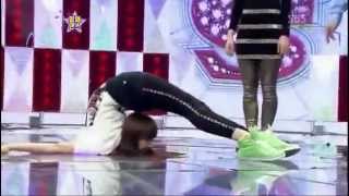 Fx Victoria Vs a Girl Flexibility [upl. by Aelc]