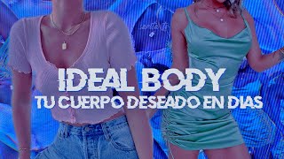 ꒦꒷IDEAL BODY ҂  cuerpo deseadoideal skinny ⚘༉ ft CocoAfirmations [upl. by Chilt]