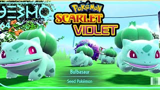 WHERE TO FIND THE STARTER POKEMON BULBASAUR Pokémon Scarlet amp Violet [upl. by Saval]