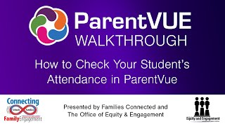 How to Check Your Student’s Attendance in ParentVue [upl. by Sualk]