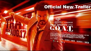 The GOAT  new Trailer  Tamil Thalapathy Vijay  dilla movie [upl. by Izawa]