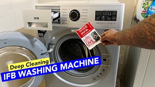 HOW TO DEEP CLEAN YOUR WASHING MACHINE  GET RID OF FUNKY FRONT LOADER ODOR [upl. by Lopes]