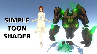 Unity Shader Graph  Simple Toon Shader [upl. by Lorola8]